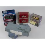 Modern Diecast Vehicles, a boxed collection of vintage and modern, private, military and