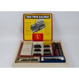 A Boxed Trix Twin Goods Set and other 1950's Trains, the TTR set with BR black locomotive 31829 with