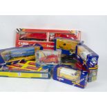 Corgi and Lion Toys Commercial Vehicles, a boxed collection 1970s/80s including Corgi 425 London