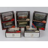 Exclusive First Editions, a boxed collection of vintage and modern single decker buses and