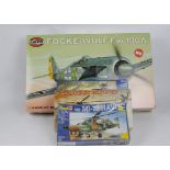 Revell and Airfix Aircraft Kits, a boxed collection including Airfix 1:24 scale 16001-8 Focke