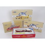 Corgi Classics American Fire Engines, a boxed group of four comprising La France engines 97398