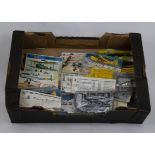 Airfix and Frog Aircraft Kits, a bubble packed/packaged collection of 1:72 scale aircraft