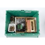 A Collection of Spare Wheels Motors and Other O Gauge Parts, a large number of assorted wheels,