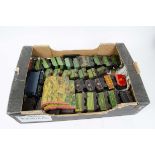 Mettoy Brimtoy and Other O Gauge Tenders and Unmade Coach Sheet, Mettoy including large SR 900, BR