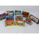 Dinky and Other Buses and Coaches, a boxed group including Dinky 289 Route Master (bubble packed),