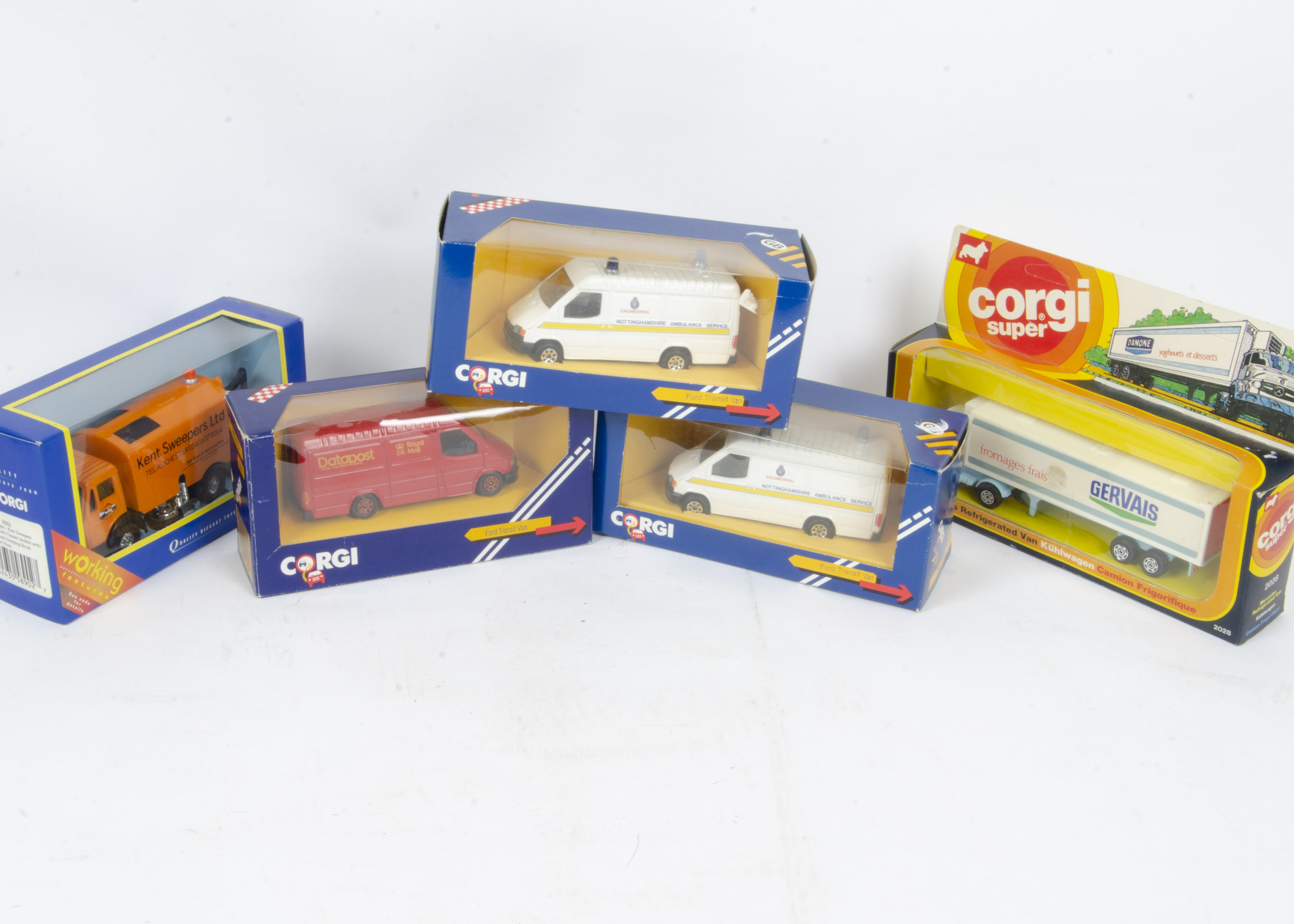 Corgi and Lion Toys Commercial Vehicles, a boxed collection 1970s/80s including Corgi 425 London - Image 2 of 2