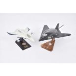 Toys & Models Corp 1:15 NASA X-36 Tailless Fighter Resin Desk Model, with a similar scale F 117