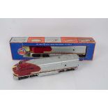 Two AHM (Rivarossi) O Gauge American Fairbanks Morse Diesel Locomotives, both in Santa Fe '