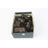 Hornby O Gauge Clockwork Mechanisms, Eight No 2 Special/ No 3 mechanisms, (2 with wheels and