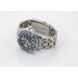 A c1990s Omega Seamaster Proffessional quartz stainless steel gentleman's wristwatch, 37mm case,