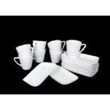 Unused Ceramic Aircraft Dining Ware, a large quantity of white glazed matching airline mugs in trade