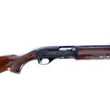 A Remington Model 1100 12 bore shotgun, having self loading action, serial N302964V, with copy of