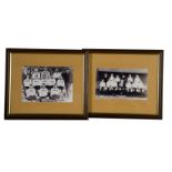 Tottenham Hotspurs, four framed and glazed re-prints of photographs of team line-ups, including