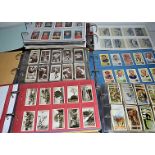 Cigarette Cards, A mixed collection of various sets and part sets by different manufacturers,
