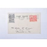 ADD GLOSSARY Postcards, loose, P4 - blank cards with British Empire Exhibition 1924 red penny stamps