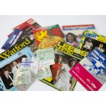 Football, a collection of late 1970s/80s football programmes, various teams, plus Cup Finals,
