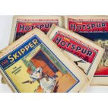 A collection of 1930s comics, to include Hotspur, The Skipper, The Pilot, The Pioneer, Boy's Cinema,