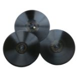 14-inch Pathé discs, eleven, vocal, by Noté (P.2109), Sammarco (86046/7, 86399/86403), Giorgini (