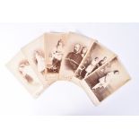 Ephemera and Photographs, including cabinet cards of Ethel De Wolf as a baby, small girl and her