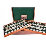 The Birmingham Mint 'Great British Regiment' silver coin collection, a set of 52 Limited Edition