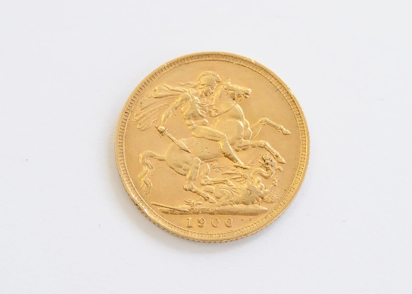 A Victorian full gold sovereign, dated 1900, with Melbourne Mint mark, VF
