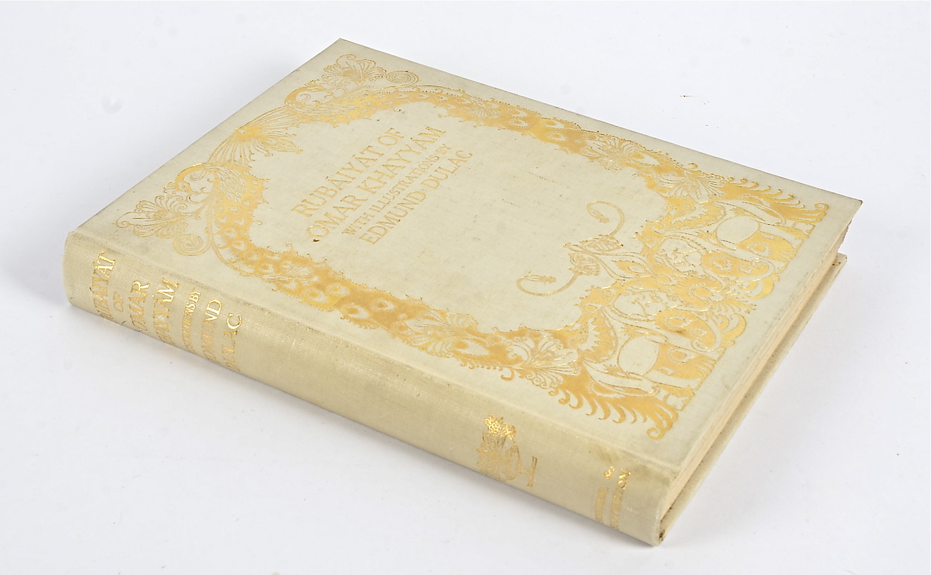 An antiquarian book 'The Rubaiyat of Oman Khayyam', rendered into English verse by Edward