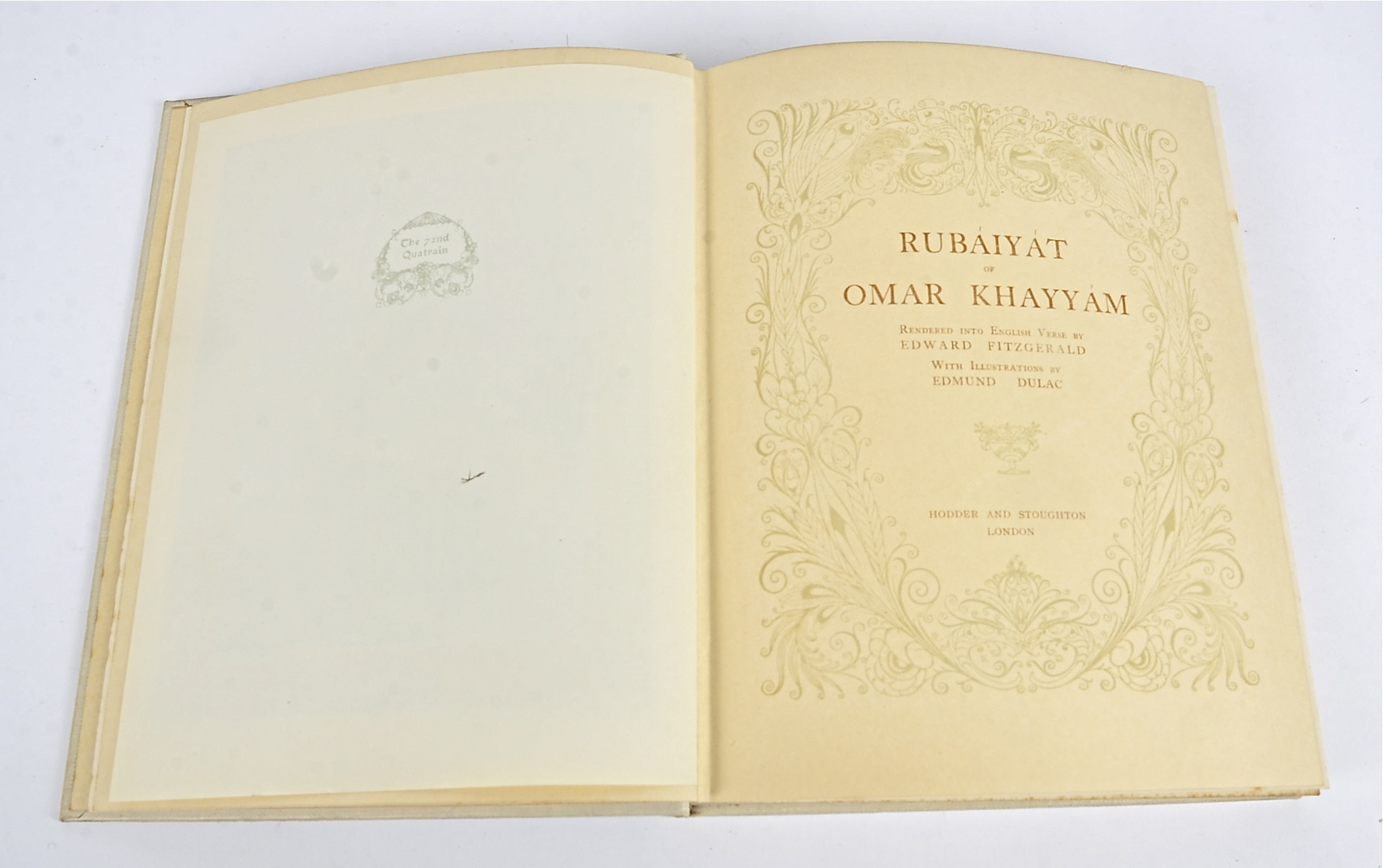 An antiquarian book 'The Rubaiyat of Oman Khayyam', rendered into English verse by Edward - Bild 2 aus 3