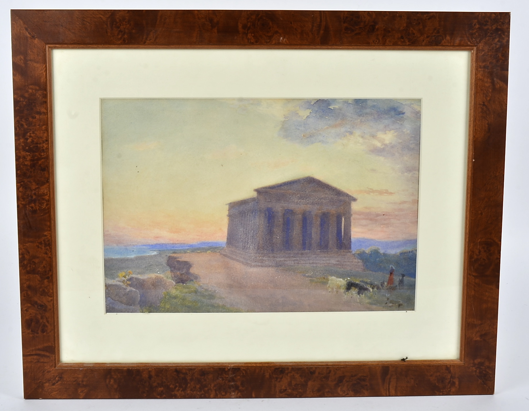 Three 20th Century watercolours attributed to Middleton James RA, depicting historic architecture in - Image 2 of 3