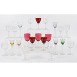 A large quantity of antiques and collectables, including miscellaneous glassware, including a set of