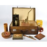 A collection of various miscellaneous items, including a boxed Hakings camera 'a camera for good