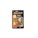 Vintage Star Wars Kenner POTF Warok Action Figure, with Special Collectors Coin, on punched 92