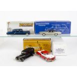 Brooklin 1/43 White Metal Models, BRK.195 1954 Henney-Packard Limo, BRK.35 Ford Fairline