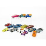 Corgi Toys With Whizzwheels, including MGC GT, Bond Bug (2), Bentley Series T, Rolls-Royce Silver