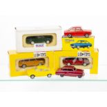 Lion Car/Lion Toys, Lion Car DAF 66 Coupe, yellow body, Lion Toys DAF 46, DAF STC, DAF Variomatic NA