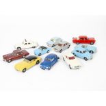 Restored/Repainted Tri-ang Spot-On Cars, including Jensen, Mercedes-Benz 230 SL, Volvo P1800,