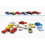 Restored/Repainted Corgi Toys, including Simca 1000 (3), Ford Thunderbird (2), Hillman Imp (4) and