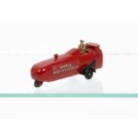 A Pre-War Dinky Toys 60y Thompson Aircraft Tender, fully restored in red with Shell Aviation Service