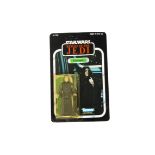 Vintage Star Wars Kenner ROTJ The Emperor Action Figure, on unpunched 79 back card, figure E, bubble