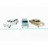 Micro Models Australia, G/34 Ford Customline, gold body, silver trim, G/35 Ford Mainline Pick-Up,