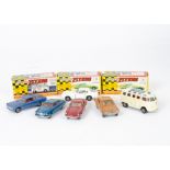 Lone Star Flyers, 9 Maserati Mistral (2), 20 Volkswagen Ambulance, in original boxes, loose Vauxhall