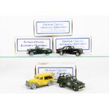 Durham Classics 1/43 White Metal Models, 41 Ford Convertible, 41 Chevrolet Canopy Express ~Temples