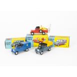 Corgi Toys Land Rovers, 416 RAC Radio Rescue Land Rover, 417 Land Rover Breakdown Truck, 351 Land