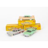 Dinky Toys American Cars, 191 Dodge Royal Sedan, 192 De Soto Fireflite Sedan, 178 Plymouth Plaza,