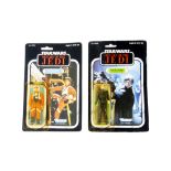 Vintage Star Wars Kenner ROTJ Luke Skywalker Action Figures, X-Wing Pilot on punched 77 back card,