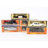 Russian/USSR Zil & Gaz Chaika Diecast Models, Zil 115 (2), 117, Gaz Chaika 14, 13 (3), in original