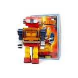 A Horikawa (S.H Japan) Battery-Operated Rotate-O-Matic Super-Giant Robot, large 16" tinplate and