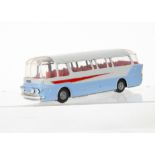A Tri-ang Spot-On No.156 Mulliner Luxury Coach, pale blue/grey, red flash, ~Tri-ang Tours~ rear