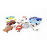 Restored/Repainted Tri-ang Spot-On Cars, including Volkswagen, Consul Classic, Austin A60 Cambridge,