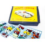 Matchbox Lesney 1-75 Series Collector~s Case, containing four trays with twelve models in each,